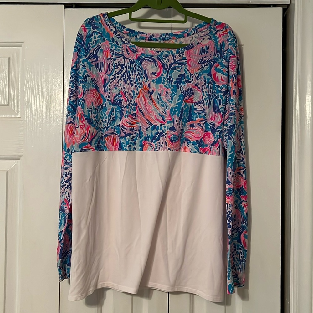 Lilly Pulitzer long sleeve tshirt xl